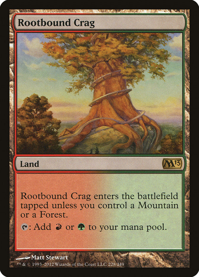 Rootbound Crag [Magic 2013] | Total Play