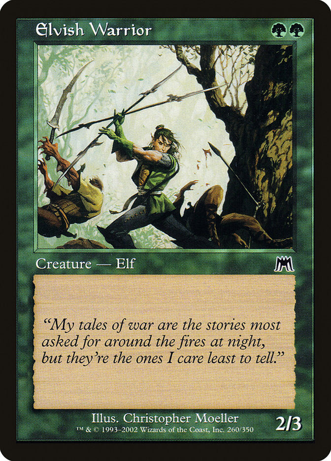 Elvish Warrior [Onslaught] | Total Play