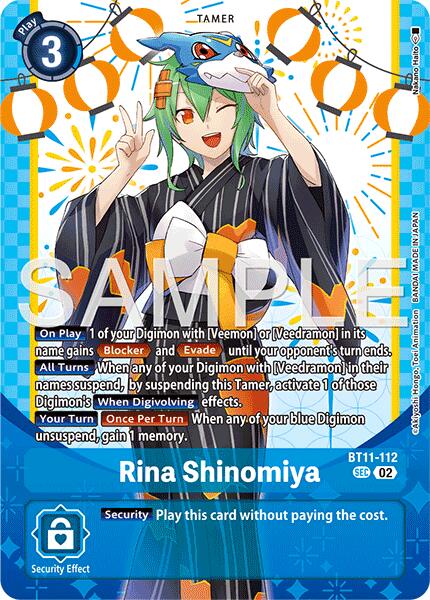 Rina Shinomiya [BT11-112] (Premium Heroines Set Ver.2) [Dimensional Phase] | Total Play