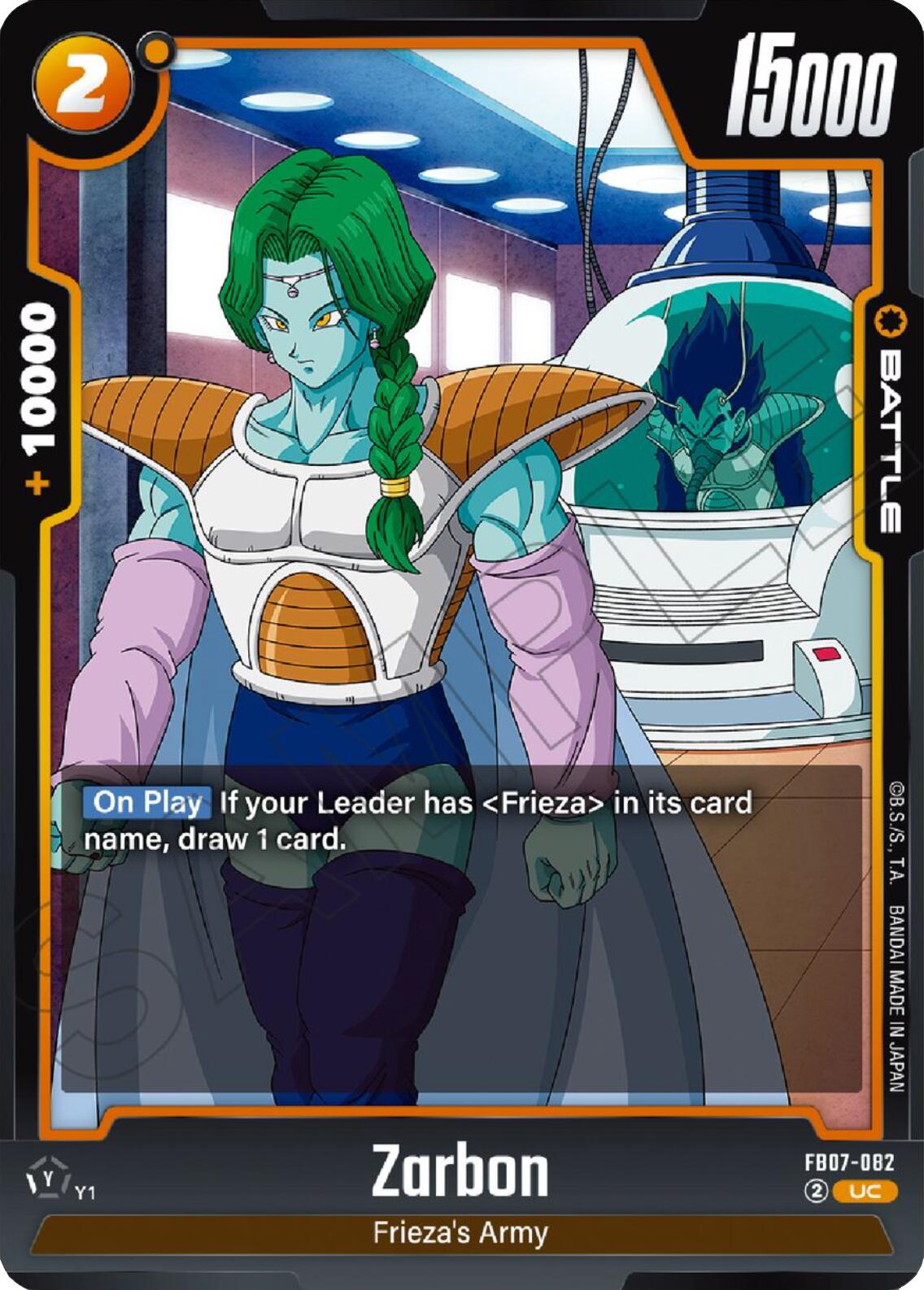 Zarbon [Wish For Shenron] | Total Play