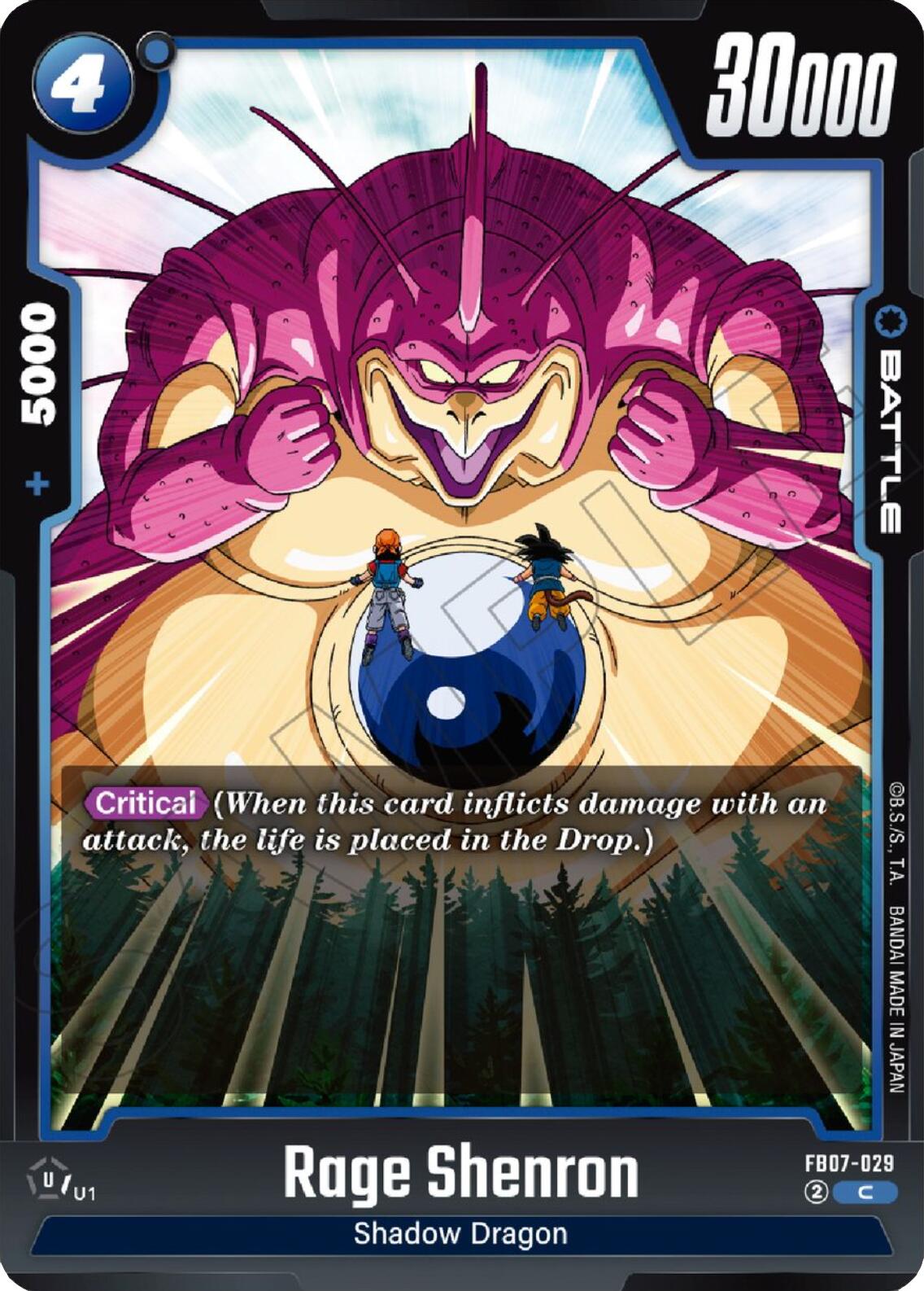 Rage Shenron [Wish For Shenron] | Total Play