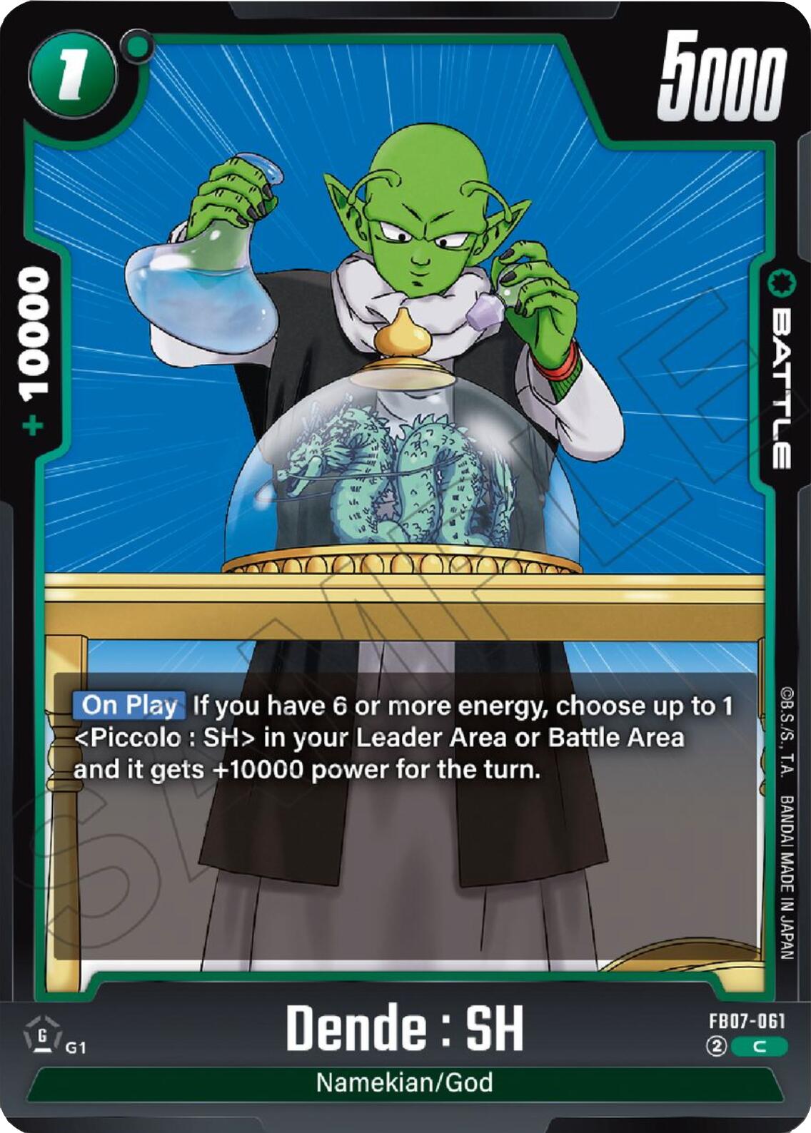 Dende : SH [Wish For Shenron] | Total Play