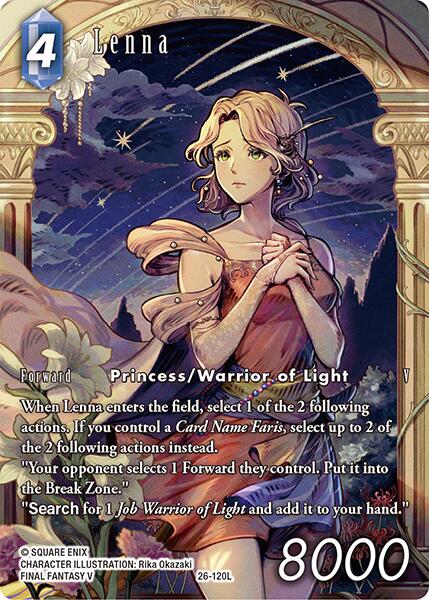 Lenna (Full Art) [Gunslinger in the Abyss] | Total Play