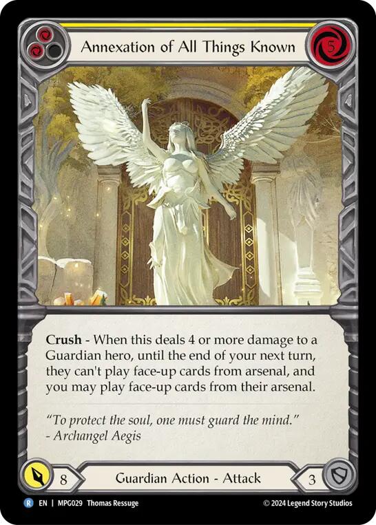 Annexation of All Things Known [MPG029] (Mastery Pack Guardian) | Total Play