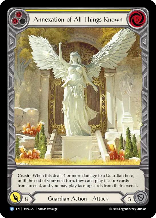 Annexation of All Things Known (Extended Art) [MPG029] (Mastery Pack Guardian)  Rainbow Foil | Total Play