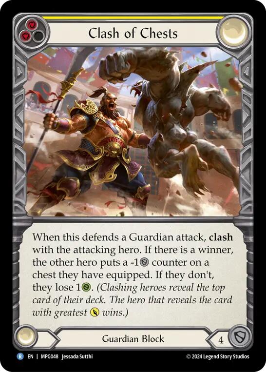 Clash of Chests [MPG048] (Mastery Pack Guardian)  Rainbow Foil | Total Play