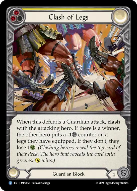 Clash of Legs [MPG050] (Mastery Pack Guardian) | Total Play