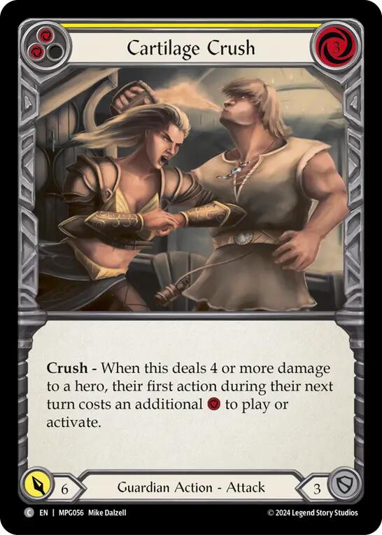 Cartilage Crush (Yellow) [MPG056] (Mastery Pack Guardian) | Total Play
