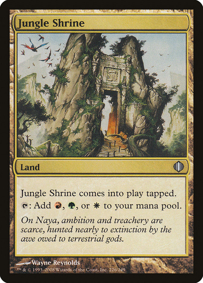 Jungle Shrine [Shards of Alara] | Total Play