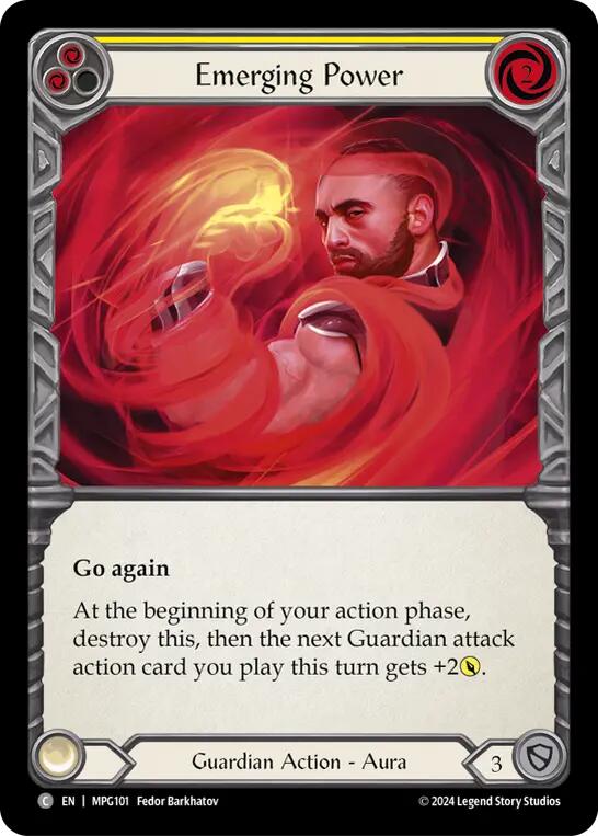 Emerging Power (Yellow) [MPG101] (Mastery Pack Guardian) | Total Play