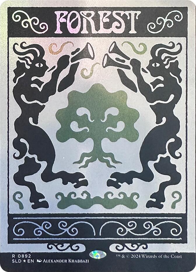 Forest (0892) (Rainbow Foil) [Secret Lair Drop Series] | Total Play