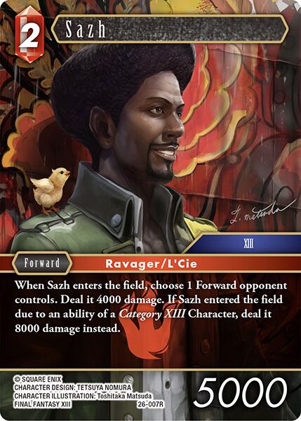 Sazh [Gunslinger in the Abyss] | Total Play