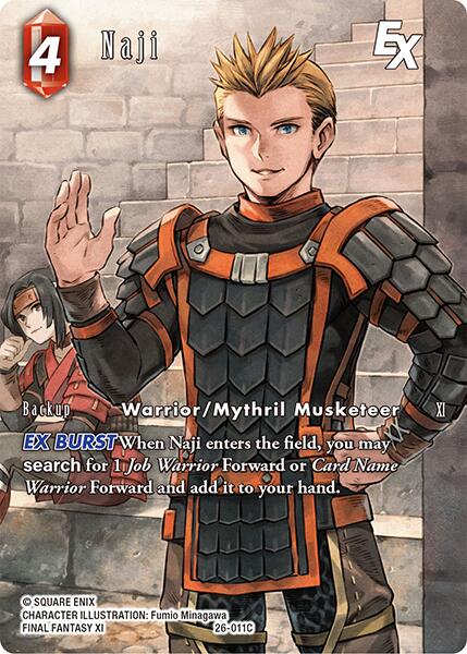 Naji EX (Full Art) [Gunslinger in the Abyss] | Total Play