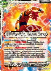 Son Goku // SSG Son Goku, Crimson Power (BT28-105) [Prismatic Clash] | Total Play