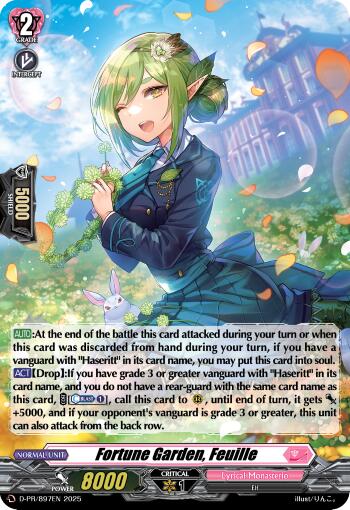 Fortune Garden, Feuille (Foil) (D-PR/897EN) [D Promo Cards] | Total Play