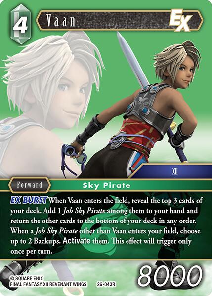 Vaan EX [Gunslinger in the Abyss] | Total Play