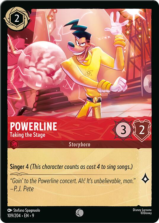Powerline - Taking the Stage (109/204) [Fabled] | Total Play