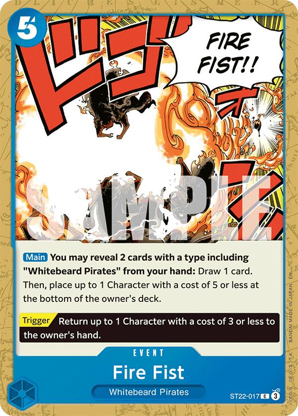 Fire Fist [Starter Deck: Ace & Newgate] | Total Play