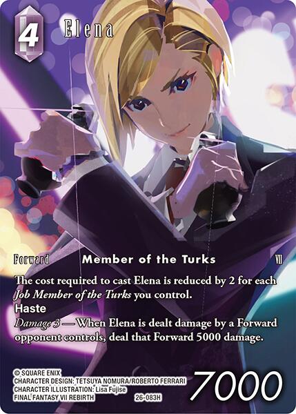 Elena (Full Art) [Gunslinger in the Abyss] | Total Play