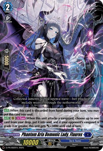 Phantom Aria Demonic Lady, Flauros (D-PR/892EN) [D Promo Cards] | Total Play