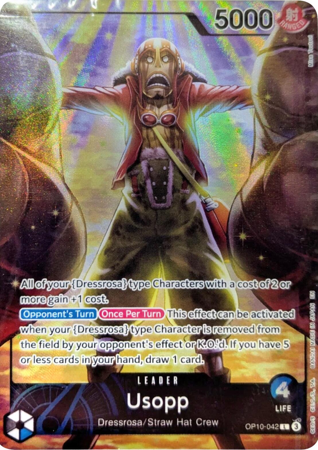 Usopp (Official Playmat -Limited Edition Vol. 3-) [One Piece Promotion Cards] | Total Play