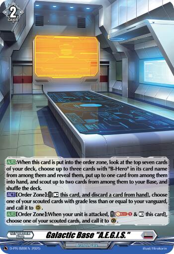 Galactic Base "A.E.G.I.S." (Foil) (D-PR/889EN) [D Promo Cards] | Total Play
