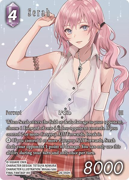 Serah (Full Art) [Gunslinger in the Abyss] | Total Play