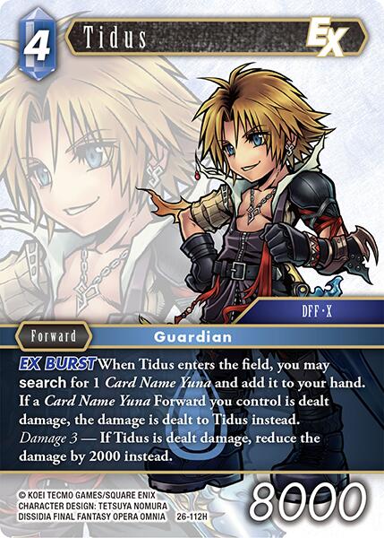 Tidus EX [Gunslinger in the Abyss] | Total Play