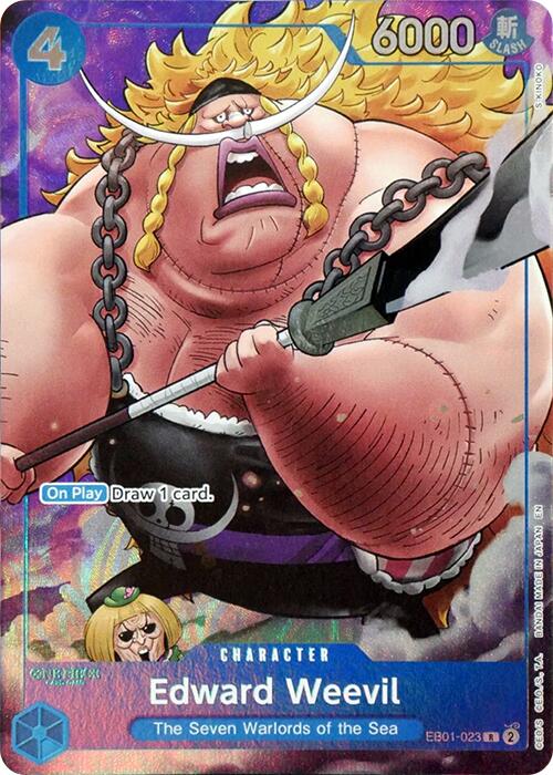 Edward Weevil (Seven Warlords of the Sea Binder Set) [One Piece Promotion Cards] | Total Play