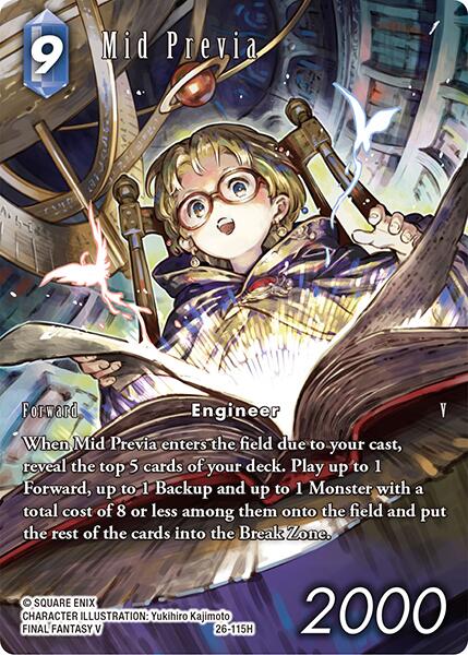 Mid Previa (Full Art) [Gunslinger in the Abyss] | Total Play