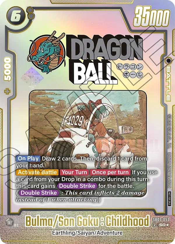 Bulma/Son Goku : Childhood [Tournament and Championship Promos] | Total Play