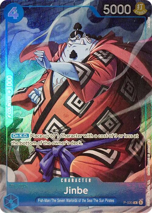 Jinbe (Seven Warlords of the Sea Binder Set) [One Piece Promotion Cards] | Total Play