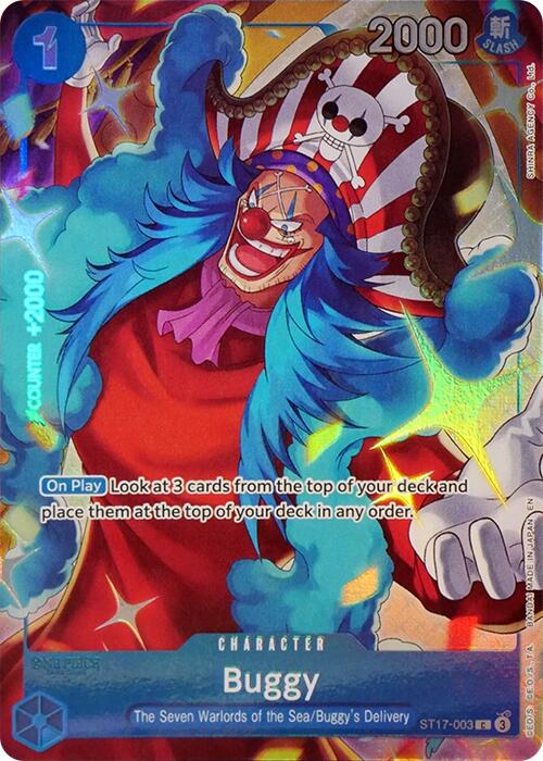 Buggy (Seven Warlords of the Sea Binder Set) [One Piece Promotion Cards] | Total Play