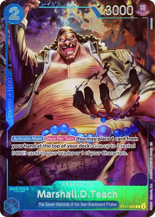 Marshall.D.Teach (Seven Warlords of the Sea Binder Set) [One Piece Promotion Cards] | Total Play