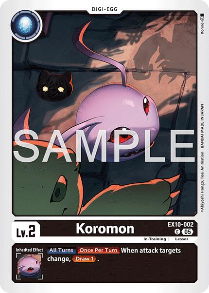 Koromon [EX10-002] [Sinister Order] | Total Play