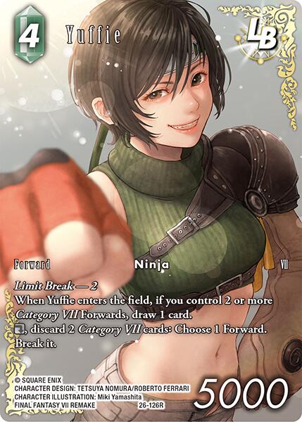 Yuffie LB (Full Art) [Gunslinger in the Abyss] | Total Play