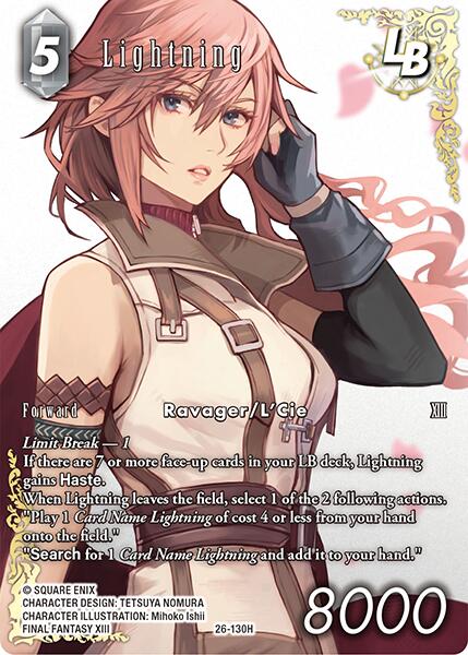 Lightning LB (Full Art) [Gunslinger in the Abyss] | Total Play