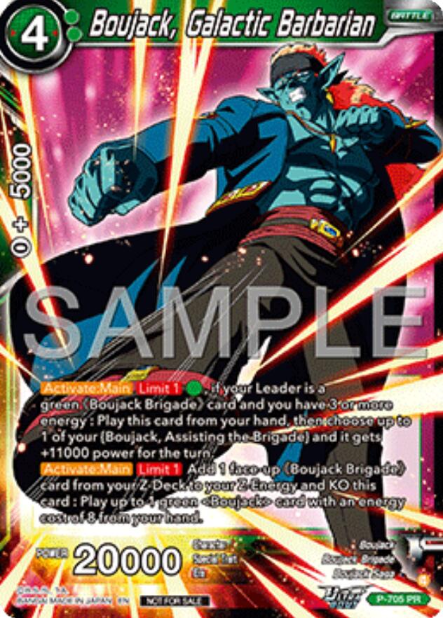 Boujack, Galactic Barbarian (Ultra-Bout Series Tournament Pack Vol.13) (P-705) [Tournament Promotion Cards] | Total Play