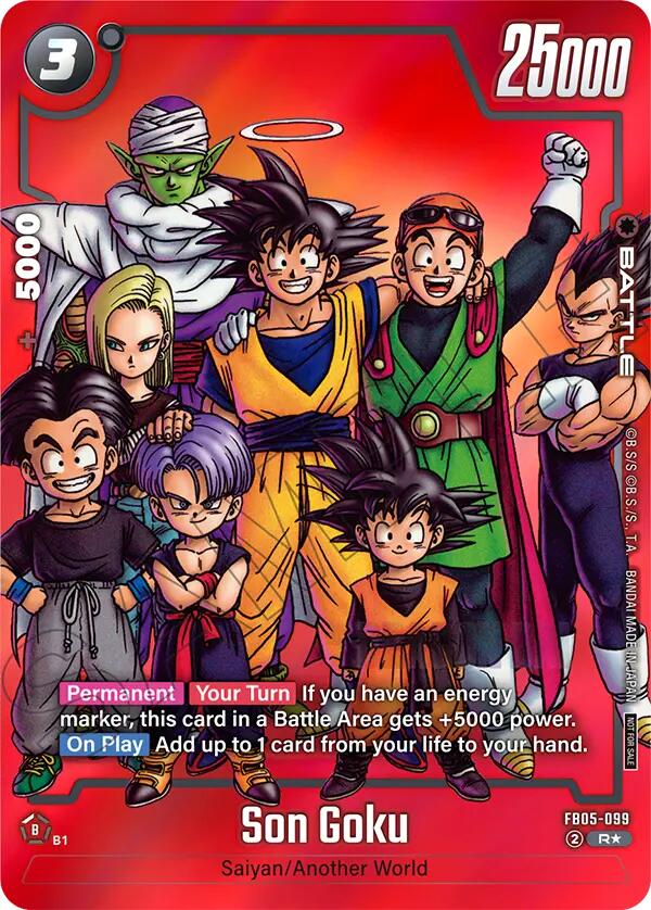 Son Goku (FB05-099) (Limited Pack MANGA Version 01) [Tournament and Championship Promos] | Total Play