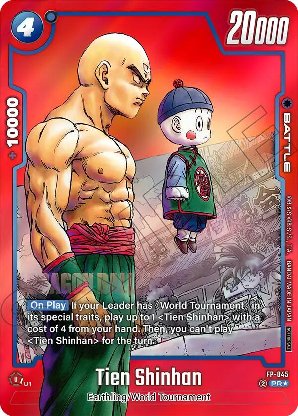 Tien Shinhan (FP-045) (Limited Pack MANGA Version 01) [Tournament and Championship Promos] | Total Play