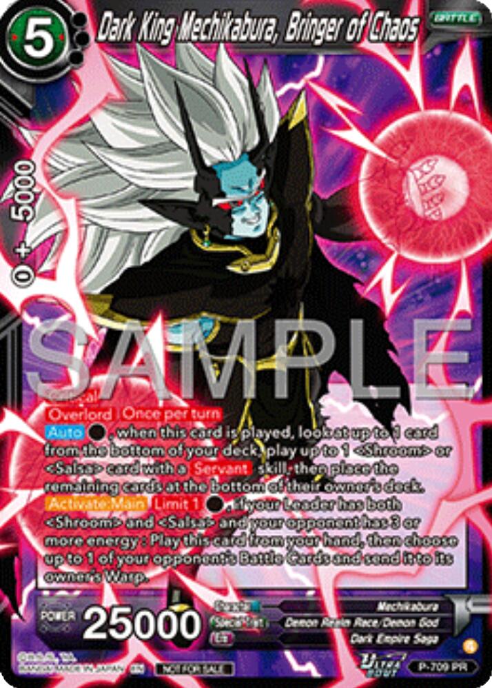 Dark King Mechikabura, Bringer of Chaos (Ultra-Bout Series Tournament Pack Vol.13) (P-709) [Tournament Promotion Cards] | Total Play