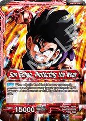 Son Gohan // Son Gohan, Protecting the Weak (BT28-001) [Prismatic Clash] | Total Play