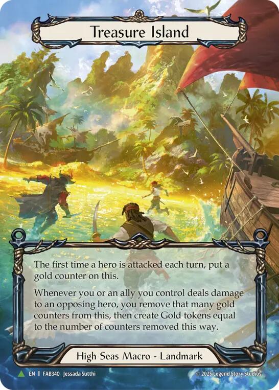 Treasure Island [FAB340] (Promo)  Cold Foil | Total Play