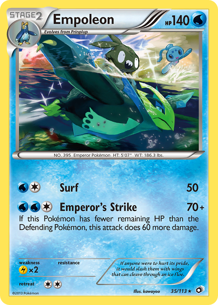 Empoleon (35/113) [Black & White: Legendary Treasures] | Total Play