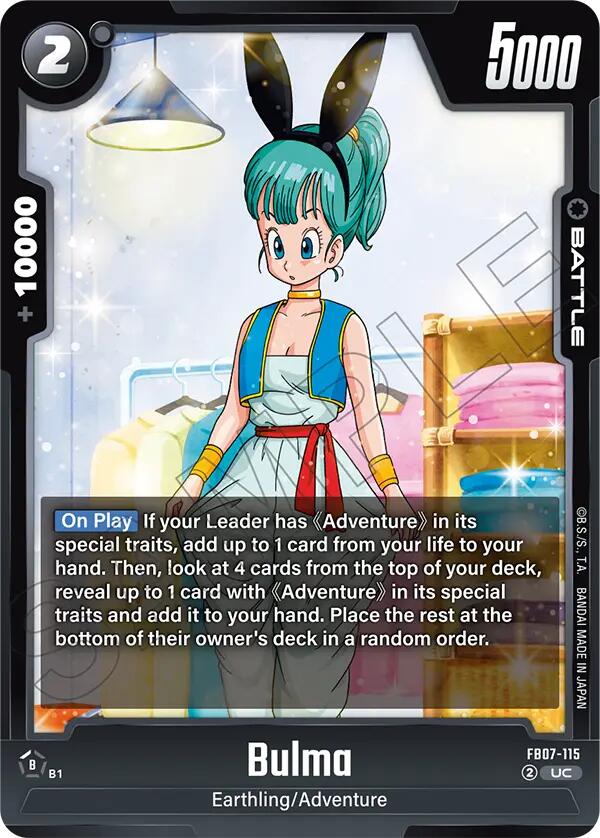 Bulma (FB07-115) [Wish For Shenron] | Total Play