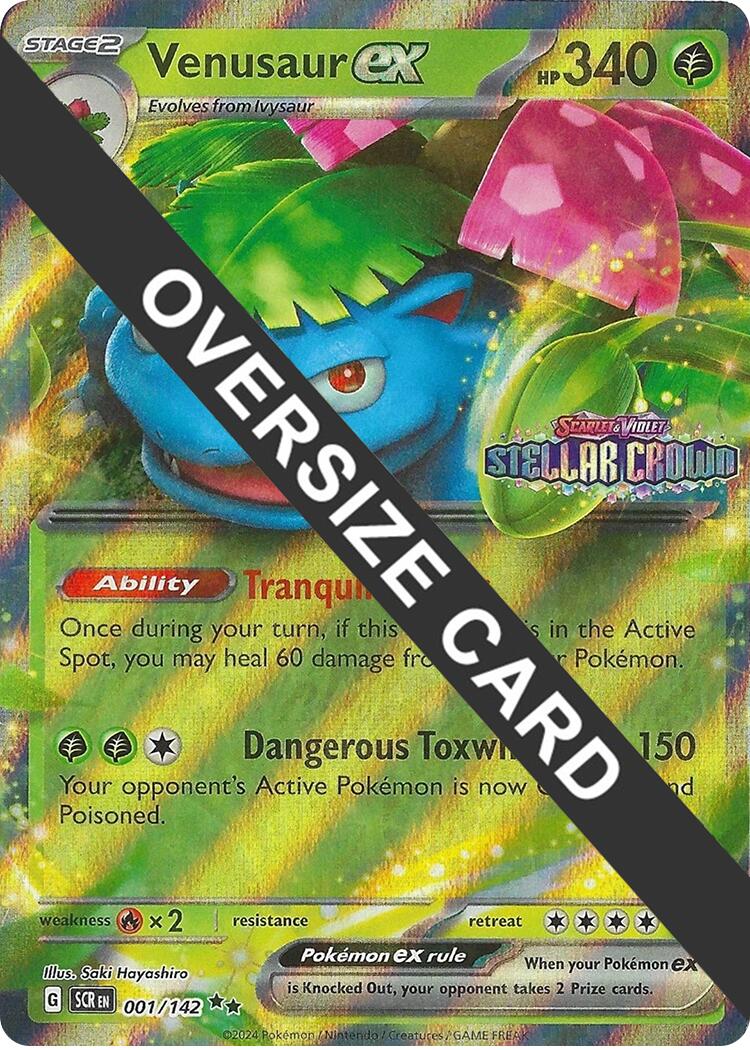 Venusaur ex (001/142) (Jumbo Card) [Miscellaneous Cards] | Total Play