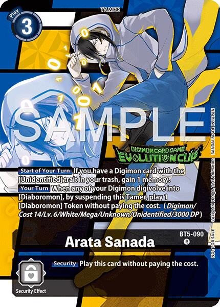 Arata Sanada [BT5-090] (Evolution Cup 2025 Vol. 2) [Promotional Cards] | Total Play
