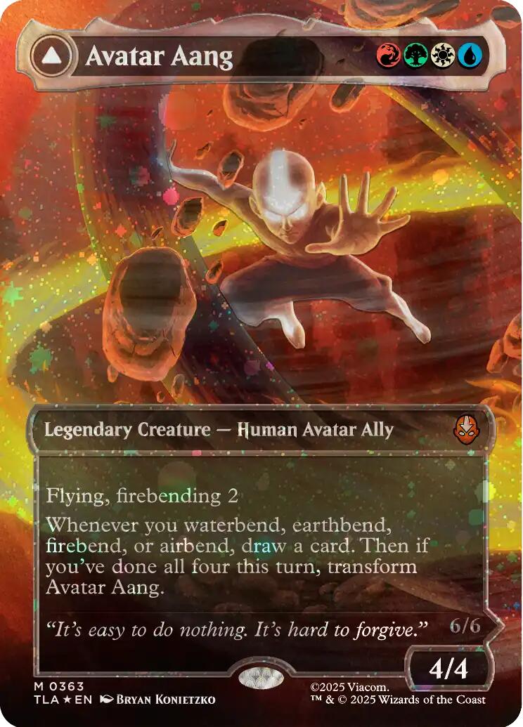 Avatar Aang (Raised Foil) [Avatar: The Last Airbender] | Total Play
