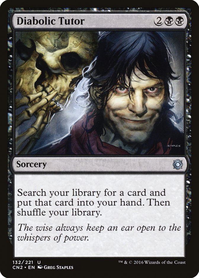 Diabolic Tutor [Conspiracy: Take the Crown] | Total Play