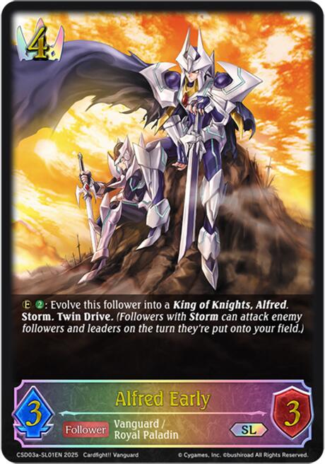Alfred Early (CSD03a-SL01EN) [Cardfight!! Vanguard: Sanctuary Knight Brigade] | Total Play